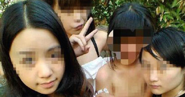 【流出動画】これはむごい…中国少女が全裸にされ集団リンチ。4人の少女が服を剥ぎ取り袋叩きに…